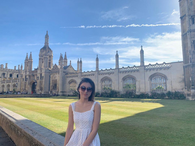 Karlygash Cambridge Student 2020